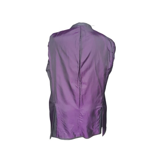 Pal Zileri Concept SZ 44L Charcoal Grey Hopscloth Sport Jacket Blazer - Picture 5 of 16